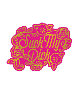 Wood Rocket Wood Rocket Porn Suck My Dick Pin - Pink/Gold - Image 2