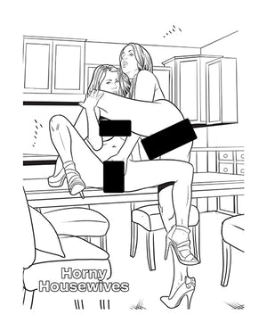 Wood Rocket Wood Rocket The Raunchiest Adult Coloring Book - Image 2