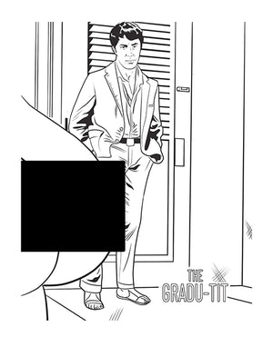 Wood Rocket Wood Rocket Boobs Adult Coloring Book - Image 3