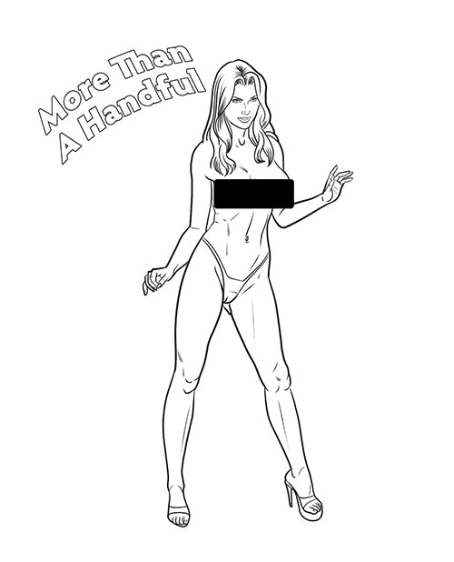 Wood Rocket Wood Rocket Boobs Adult Coloring Book
