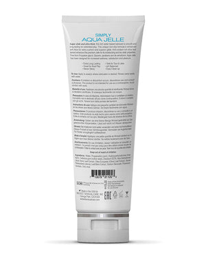 Wicked Sensual Care Wicked Sensual Care Simply Aqua Jelle Waterbased Lubricant - 4 oz - Image 2