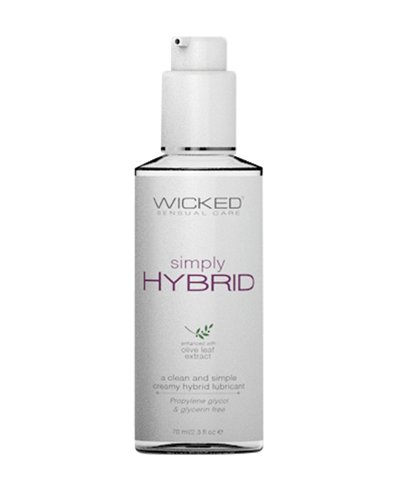 Wicked Sensual Care Wicked Sensual Care Simply Hybrid Lubricant - 2.3 oz