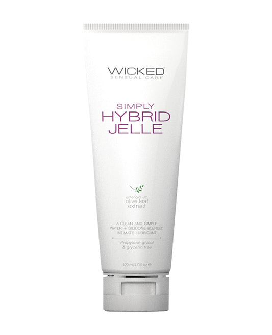Wicked Sensual Care Wicked Sensual Care Simply Hybrid Jelle Lubricant - 4 oz