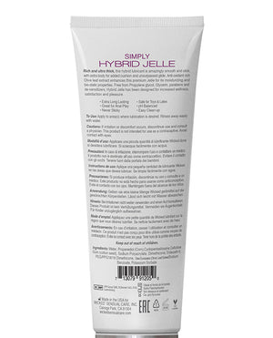 Wicked Sensual Care Wicked Sensual Care Simply Hybrid Jelle Lubricant - 4 oz - Image 2