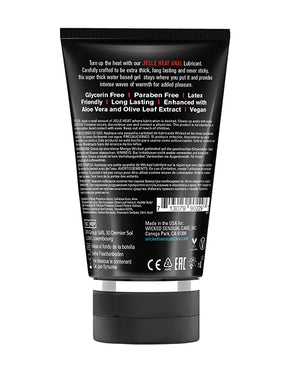 Wicked Sensual Care Wicked Sensual Care Jelle Warming Waterbased Anal Gel Lubricant - 4 oz