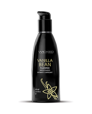 Wicked Sensual Care Wicked Sensual Care Aqua Waterbased Lubricant - 2 oz Vanilla Bean
