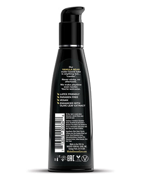 Wicked Sensual Care Wicked Sensual Care Aqua Waterbased Lubricant - 4 oz Vanilla Bean - Image 2