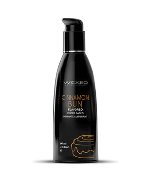 Wicked Sensual Care Wicked Sensual Care Aqua Waterbased Lubricant - 2 oz Cinnamon Bun