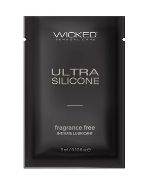 Wicked Sensual Care Wicked Sensual Care Ultra Silicone Based Lubricant - .1 oz Fragrance Free