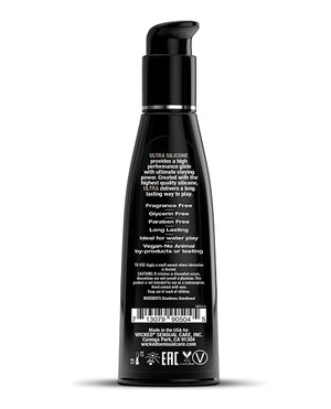 Wicked Sensual Care Wicked Sensual Care Ultra Silicone Based Lubricant - 4 oz Fragrance Free - Image 2