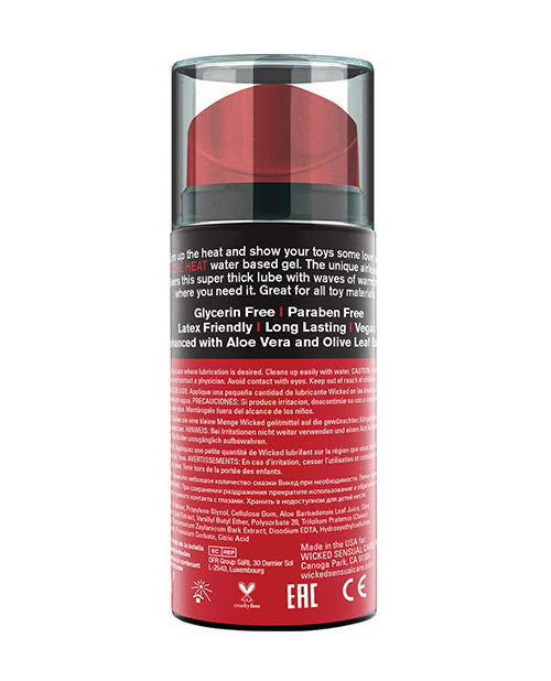 Wicked Sensual Care Wicked Sensual Care Toy Love Heat Water Based Warming Lubricant - 3.3 oz - Image 2
