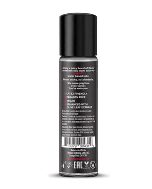 Wicked Sensual Care Wicked Sensual Care Aqua Water Based Lubricant - 1 oz Cherry - Image 2