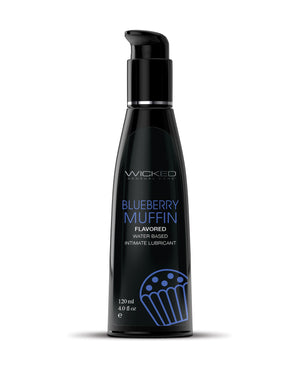 Wicked Sensual Care Wicked Sensual Care Water Based Lubricant - 4 oz Blueberry Muffin - Image 2
