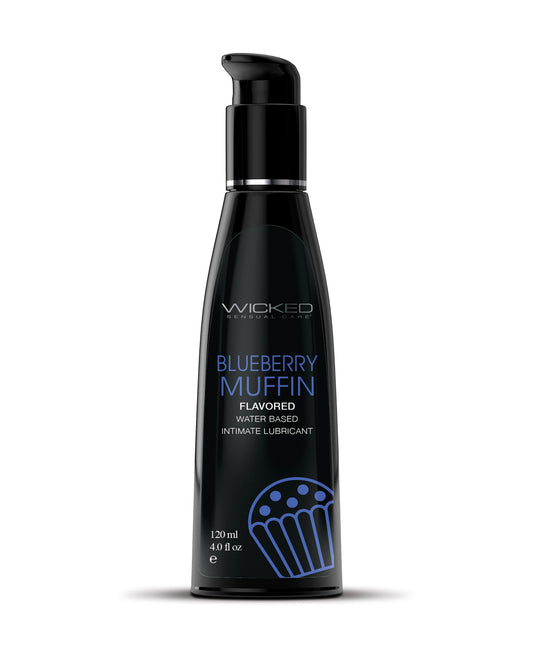 Wicked Sensual Care Wicked Sensual Care Water Based Lubricant - 4 oz Blueberry Muffin - Image 2