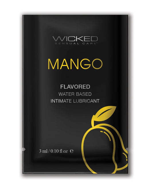 Wicked Sensual Care Wicked Sensual Care Water Based Lubricant - .1 oz Mango - Image 2