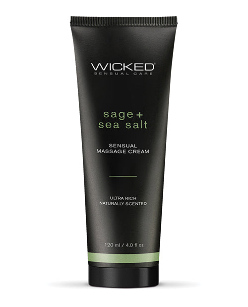 Wicked Sensual Care Wicked Sensual Care Sage &amp; Sea Salt Massage Cream - 4 oz