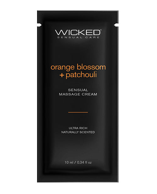 Wicked Sensual Care Wicked Sensual Care Orange Blossom &amp; Patchouli Massage Cream - .34 oz