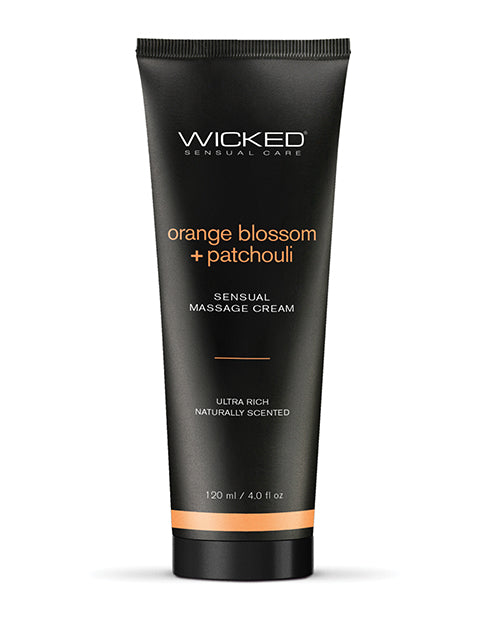 Wicked Sensual Care Wicked Sensual Care Orange Blossom &amp; Patchouli Massage Cream - 4 oz