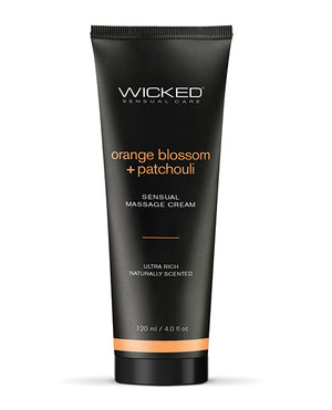 Wicked Sensual Care Wicked Sensual Care Orange Blossom &amp; Patchouli Massage Cream - 4 oz