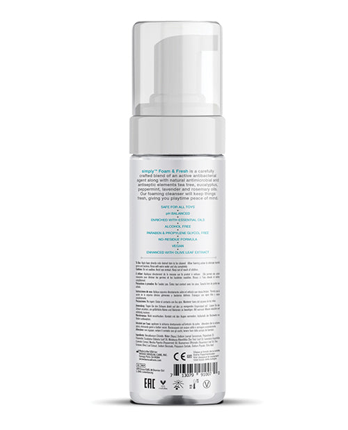 Wicked Sensual Care Wicked Sensual Care Simply Foam &amp; Fresh Toy Cleaner - 7 oz - Image 2