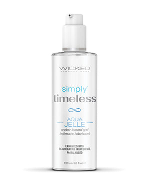 Wicked Sensual Care Wicked Sensual Care Simply Timeless Aqua Jelle Water Based Lubricant - 4 oz