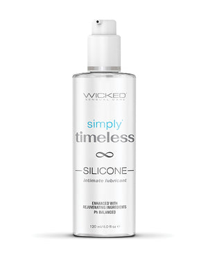 Wicked Sensual Care Wicked Sensual Care Simply Timeless Silicone Lubricant - 4 oz