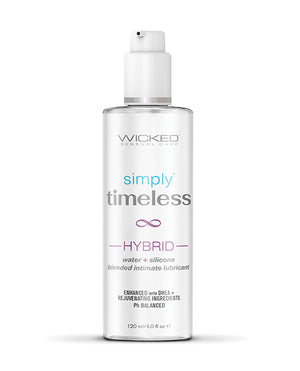 Wicked Sensual Care Wicked Sensual Care Simply Timeless Hybrid Water &amp; Silicone Lubricant - 4 oz