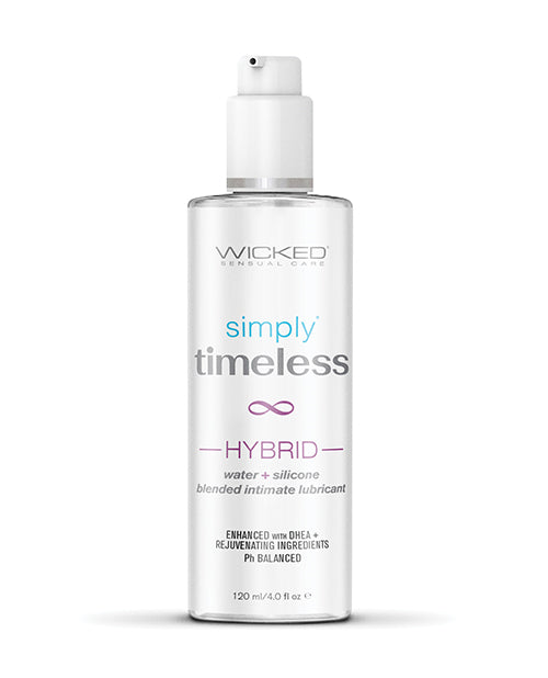 Wicked Sensual Care Wicked Sensual Care Simply Timeless Hybrid Water &amp; Silicone Lubricant - 4 oz