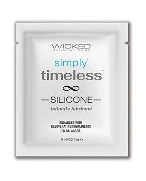 Wicked Sensual Care Wicked Sensual Care Simply Timeless Silicone Lubricant - .2 oz