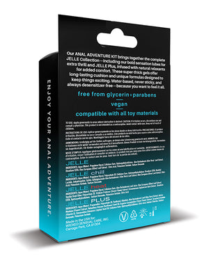 Wicked Sensual Care Anal Adventure Kit - 1 oz Bottles - Image 3