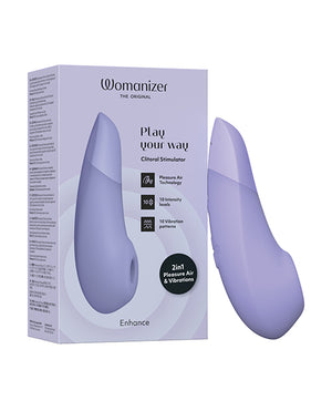 Womanizer Womanizer Enhance 2 in 1 Pleasure Air &amp; Vibrations - Lilac