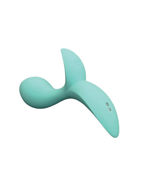 Pinkelephant Pink Elephant Buzzy Bae Rechargeable Vibe w/Remote - Aqua - Image 3