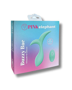 Pinkelephant Pink Elephant Buzzy Bae Rechargeable Vibe w/Remote - Aqua - Image 4