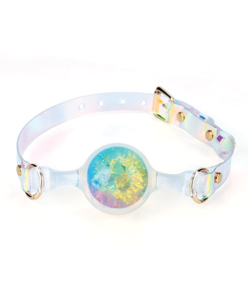Pinkelephant Luxe Prism Large Ball Gag - Rainbow