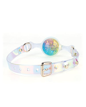 Pinkelephant Luxe Prism Large Ball Gag - Rainbow - Image 3