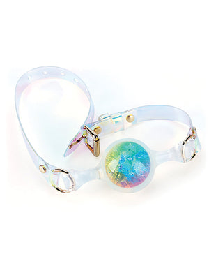 Pinkelephant Luxe Prism Large Ball Gag - Rainbow - Image 4
