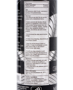 Master Series Master Series Ass Relax Desensitizing Lubricant - 4.25 oz - Image 2