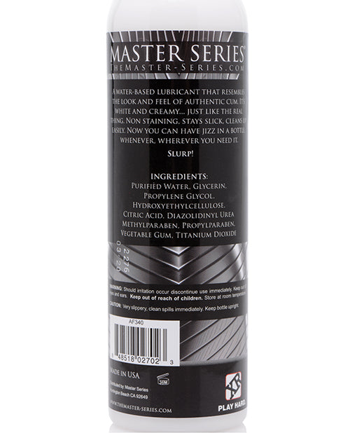 Master Series Master Series Jizz Unscented Lube - 8 oz - Image 2