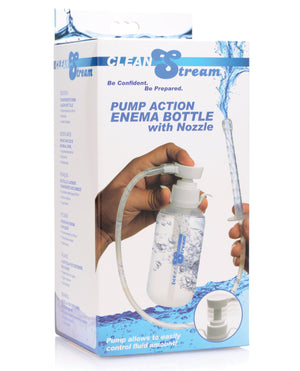 CleanStream CleanStream Pump Action Enema Bottle w/Nozzle - Image 2
