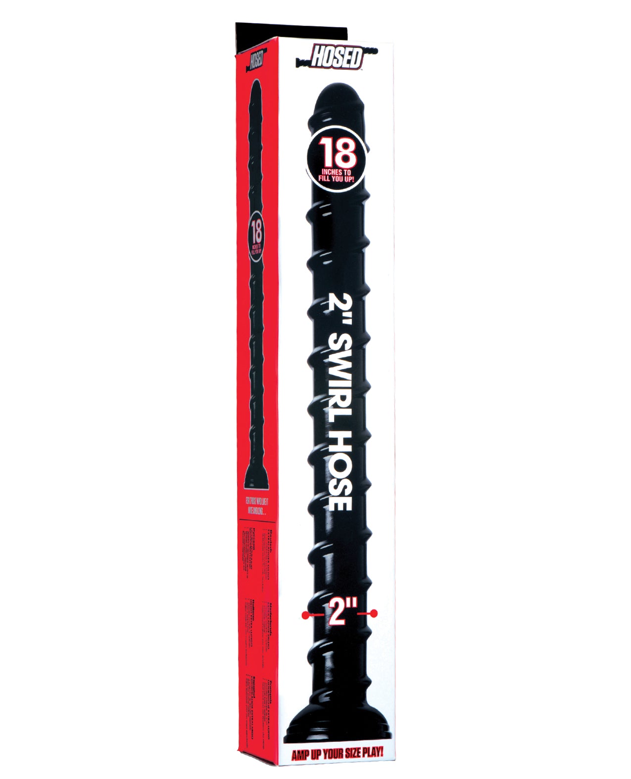 Hosed Hosed 2" Swirl Hose - 18" Long