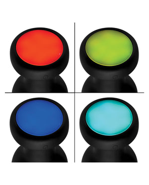 BootySparks Booty Sparks Silicone Vibrating LED Plug - Small - Image 4