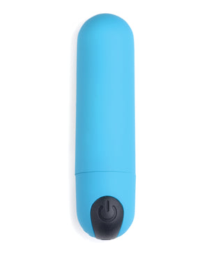 Bang! Bang! Vibrating Bullet w/Remote Control - Blue - Image 3