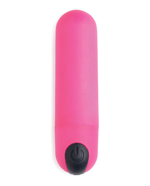 Bang! Bang! Vibrating Bullet w/Remote Control - Pink - Image 3