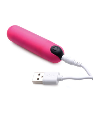 Bang! Bang! Vibrating Bullet w/Remote Control - Pink - Image 5