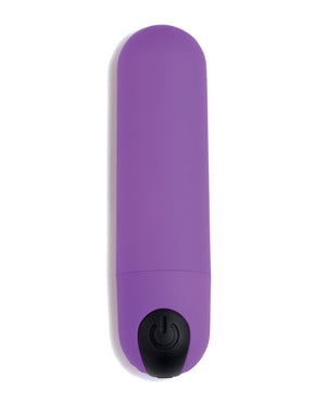 Bang! Bang! Vibrating Bullet w/Remote Control - Purple - Image 2