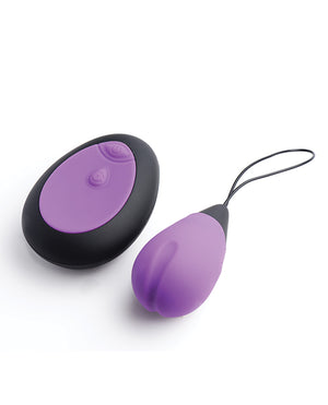 Bang! Bang! 10X Silicone Vibrating Egg - Purple - Image 3