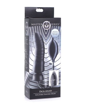 Master Series Dick-Spand Inflatable Silicone Dildo - Image 4