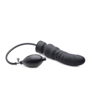 Master Series Dick-Spand Inflatable Silicone Dildo - Image 5