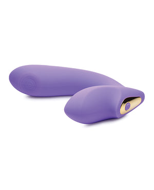 Inmi Inmi 10x G-Tap Tapping Silicone G Spot Vibrator - Purple - Image 3