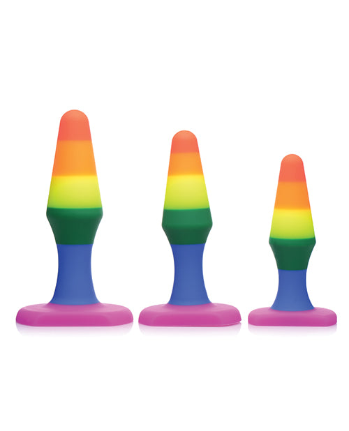 Frisky Frisky Rainbow Silicone Anal Trainer Set - Image 2